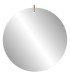 Round Mirror Gold Metal 60cm