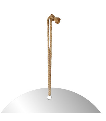 Round Mirror Gold Metal 60cm
