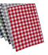 Set de 5 torchons à carreaux 100% coton 50x70cm