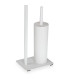 Toilet Paper Dispenser black metal 20x15x75cm