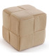 Black Tissue Velvet pouf - 37.5x37.5x37.5cm