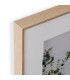 Cadre photo multiple en bois 4 photos 31.5x31.5cm