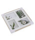 Cadre photo multiple en bois 4 photos 31.5x31.5cm