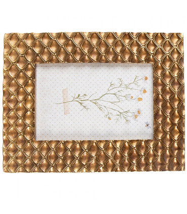 Photo Frame Resine Gold 10x15cm