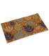 Paillasson coco et caoutchouc feuillage 70x40x2cm