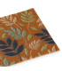Paillasson coco et caoutchouc feuillage 70x40x2cm