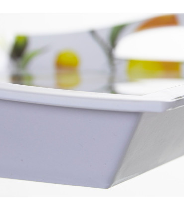 Set of 2 Serving Trays 40.5x29x2.5cm