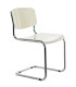 Chair foldable grey Fake Leather - 44x46x78cm