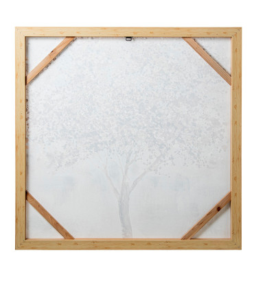 Set de 2 tableaux décoratifs arbres 80x3.5x80cm
