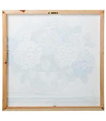 Set de 2 tableaux décoratifs vase et bouquet 60x3x60cm