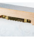 Set of 2 Decorative Board - 40x3x40cm