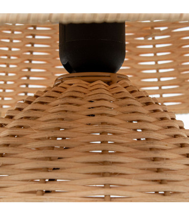 Table Lamp Rattan 30x30x31cm