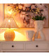 Table Lamp Rattan 30x30x31cm