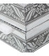Golden metal jewelry box 38x20x8cm
