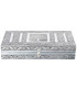 Golden metal jewelry box 38x20x8cm