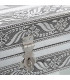 Golden metal jewelry box 38x20x8cm