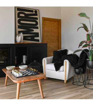 Painting Amor black and white 103x4.5x143cm
