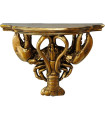 Wall Shelf Gold Resin lobster 29x14x21cm