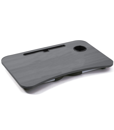 Wood and Metal Bed Tray 60x40x26cm