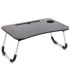 Wood and Metal Bed Tray 60x40x26cm