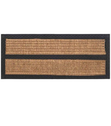 Paillasson coco et caoutchouc 60x25x0.5cm