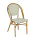 Garden chair vintage green 50x54x85cm