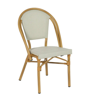Garden chair vintage green 50x54x85cm