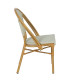 Garden chair vintage green 50x54x85cm