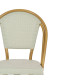 Garden chair vintage green 50x54x85cm