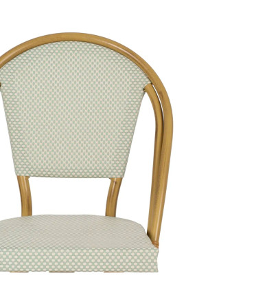 Garden chair vintage green 50x54x85cm