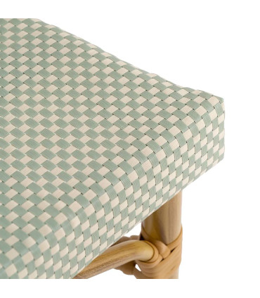 Garden chair vintage green 50x54x85cm