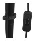 Floor Lamp black metal 22x22x185cm
