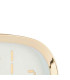 Wall Clock gold 31x31x4.5cm