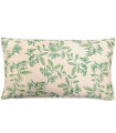 Green cushion flowers 30x50cm