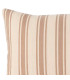 Cushion stripe beige and pink 70x30cm