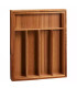 Wood Cutlery Tray Extensible 34x25-45x5cm