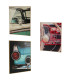 Set of 3 Pictures Boards Classic cars 38x28cm