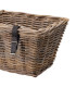Rattan bike basket 39x30x24cm