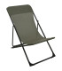 Garden lounge chair beige 86x58x90cm