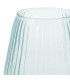 Recycled Glass Vase blue 16,5x16,5x19cm