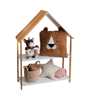 Étagère bibliothèque maison chambre enfant 80x30x108cm