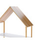 Bookcase House MDF White Kid - 80x30x108cm