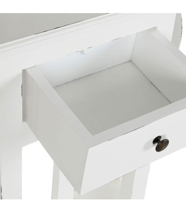 Entrance table White Wood MDF 77x31x180cm