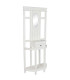 Entrance table White Wood MDF 77x31x180cm