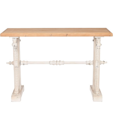 Console table Classical White Wood MDF - 120x50x77cm