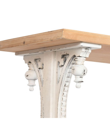 Console table Classical White Wood MDF - 120x50x77cm