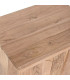Table de chevet en bois d'acacia 50x35x55cm
