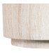 Coffee Table wood and rattan 66x66x45cm