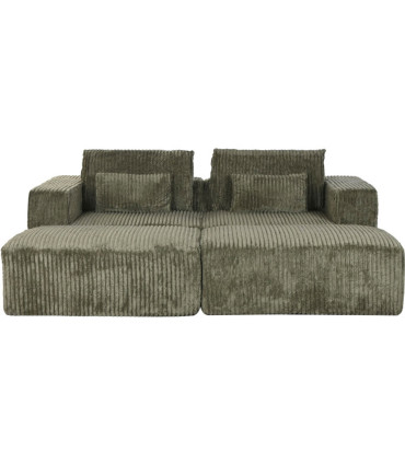 Green couch 220x158x91cm