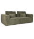 Green couch 220x158x91cm